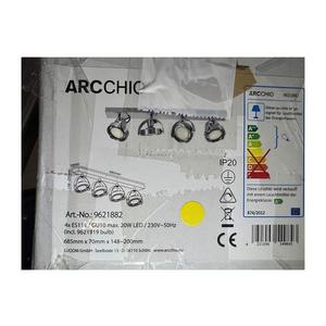 Arcchio Arcchio - LED Bodové svietidlo MUNIN 4xGU10/ES111/11, 5W/230V vyobraziť