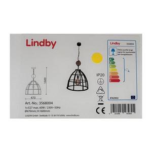 Lindby Lindby - Luster na reťazi MAXIMILIA 1xE27/60W/230V vyobraziť