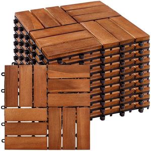 STILISTA drevené dlaždice, mozaika 3, agát, 1 m² vyobraziť