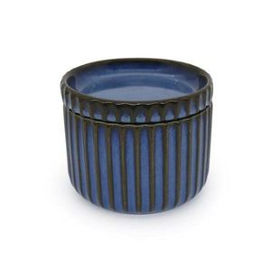 Toro Kameninová miska s vekom, 400 ml, modrá vyobraziť
