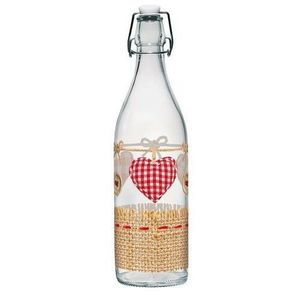 Cerve Sklenená fľaša Valentina, 1 l vyobraziť