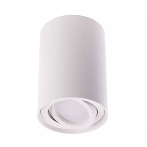 T-LED Biele prisadené výklopné svietidlo guľaté GU10 105516 vyobraziť