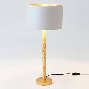 Holländer Stolová lampa Cancelliere Rotonda biela/zlatá 57 cm vyobraziť