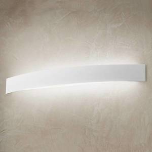 Linea Light Zakrivené nástenné LED svietidlo v bielej vyobraziť