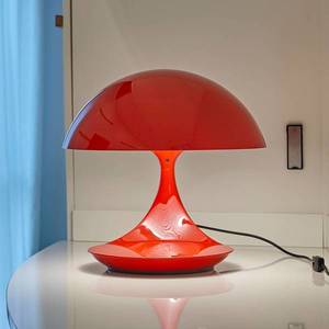 Martinelli Luce Martinelli Luce Cobra – retro stolná lampa červená vyobraziť