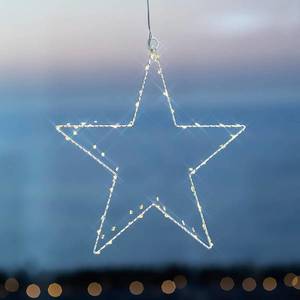 Sirius Vianočná deko LED hviezda Liva Star biela 30 cm vyobraziť