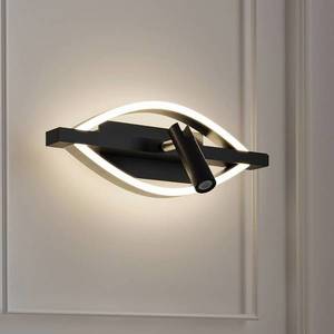 Lucande Lucande Matwei nástenná LED lampa, oválna, nikel vyobraziť