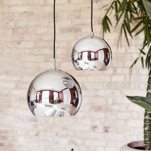 FRANDSEN FRANDSEN Ball závesná lampa, Ø 18 cm, lesklý chróm vyobraziť