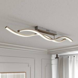 Lucande Lucande stropné LED svietidlo Mairia, tvar vlny vyobraziť