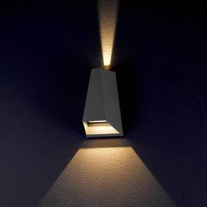 Lucande Dvojito vyžarujúce vonkajšie nástenné LED Jendrik vyobraziť