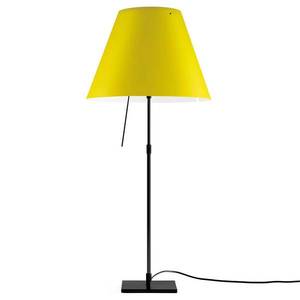 Luceplan Luceplan Costanza stolná lampa D13 čierna/žltá vyobraziť