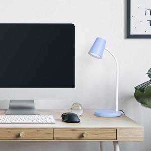NOWA GmbH Stolová LED lampa Luis, 3-stupňový stmievač, modrá vyobraziť