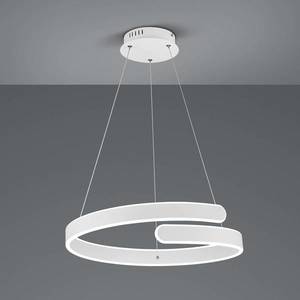 Reality Leuchten LED závesné svietidlo Parma stmievač switch, biela vyobraziť