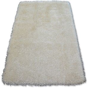 Kusový koberec LOVE SHAGGY krémový vyobraziť