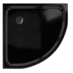 Sprchová vanička MEXEN FLAT s čiernym sifónom 70 x 70 cm čierna vyobraziť