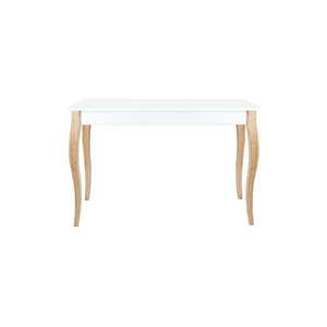 Odkladací konzolový stolík Dressing Table 105 cm, biely vyobraziť