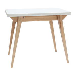 Rozkladací jedálenský stôl s bielou doskou 65x90 cm Envelope – Ragaba vyobraziť