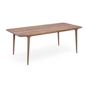 Jedálenský stôl z orechového dreva 90x200 cm Fawn – Gazzda vyobraziť