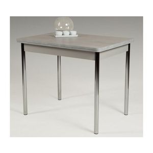 Jedálenský stôl Hamburg 110x70 cm, sivý betón% vyobraziť