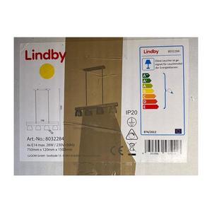 Lindby Lindby - Luster na lanku WATAN 4xE14/28W/230V vyobraziť