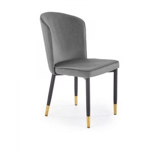 Dizajnová stolička Tiera sivá vyobraziť