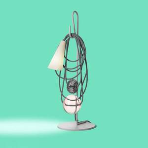 Foscarini Foscarini Filo stolová LED lampa, ametyst Queen vyobraziť