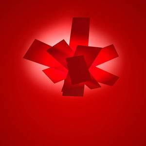 Foscarini Foscarini Big Bang stropné svietidlo, červená vyobraziť