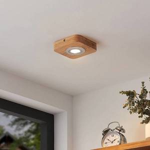 Lindby Lindby Mikari stropné LED svietidlo z dreva, 1-pl. vyobraziť