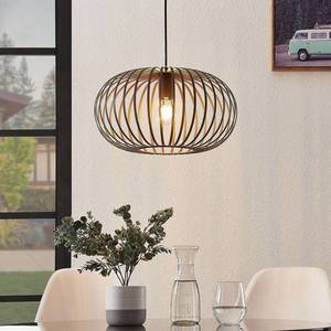 Lindby Lindby Nahele závesná lampa v tvare klietky vyobraziť