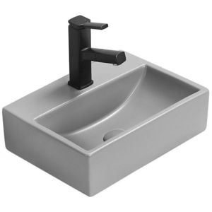 MEXEN - Mini umývadlo na dosku 40 x 30 cm, svetlo šedá mat 21094061 vyobraziť