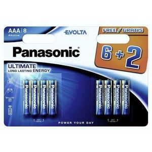 Panasonic LR03EGE/8BW 6+2F EVOLTA batéria vyobraziť