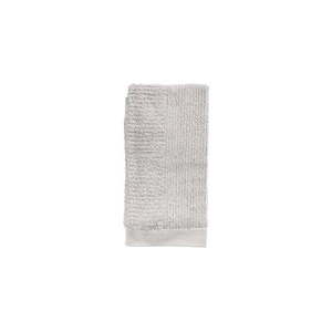 Svetlosivý uterák zo 100% bavlny Zone Classic, 50 × 100 cm vyobraziť