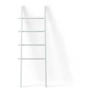 Biely dekoratívny rebrík z topoľového dreva Leana - Umbra vyobraziť