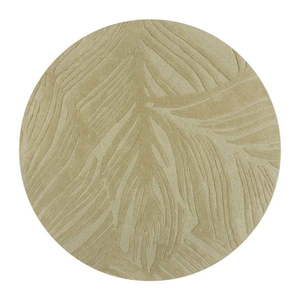 Zelený vlnený okrúhly koberec ø 160 cm Lino Leaf – Flair Rugs vyobraziť