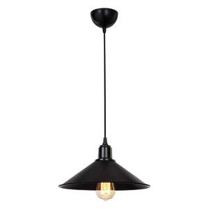Čierne kovové stropné svietidlo ø 30 cm – Squid Lighting vyobraziť