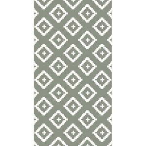 Sivý koberec Vitaus Geo Winston, 50 × 80 cm vyobraziť