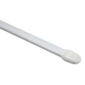 Vitrážna tyčka vzperná Easy 50-70 cm, plochá biela% vyobraziť