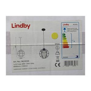 Lindby Lindby - Luster na lanku BEKIRA 1xE27/60W/230V vyobraziť