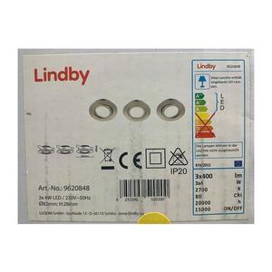 Lindby Lindby - SADA 3x LED Podhľadové svietidlo ANDREJ LED/4W/230V vyobraziť