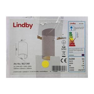 Lindby Lindby - LED Nástenné svietidlo JENKE 2xLED/2, 5W/230V vyobraziť