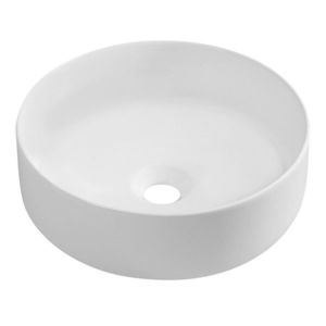 ISVEA - INFINITY ROUND keramické umývadlo na dosku, priemer 36cm, matná biela 10NF65036-2L vyobraziť
