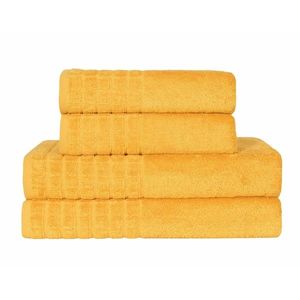 Modalový uterák alebo osuška, Modal, žltá 50 x 95 cm vyobraziť