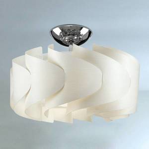 Artempo Italia Stropné svietidlo Sky Mini Ellix v bielom vzhľade dreva vyobraziť