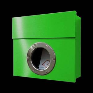 Absolut/ Radius Dizajnová poštová schránka Letterman I, zelená vyobraziť