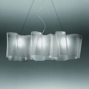 Artemide Záv. lampa Artemide Logico 3pl dĺžka 100 cm sivá vyobraziť