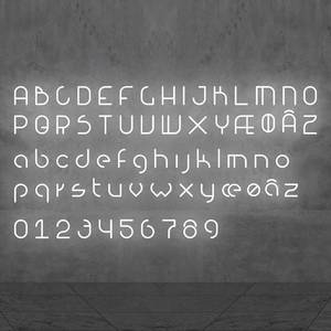 Artemide Artemide Alphabet of Light malé písmeno na stenu g vyobraziť