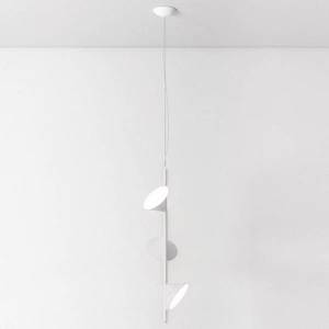 Axo Light Závesné svietidlo Axolight Orchid LED, trojsvetelné biele vyobraziť