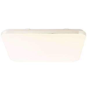 Brilliant Stropné LED svietidlo Ariella biela/chróm 54x54 cm vyobraziť