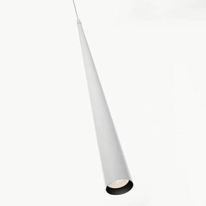 B.lux Dlhá závesná LED lampa Micro S75, biela vyobraziť