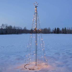 STAR TRADING LED vonkajšia dekorácia Svetelný strom, LED diódy čiastočne blikajúce vyobraziť